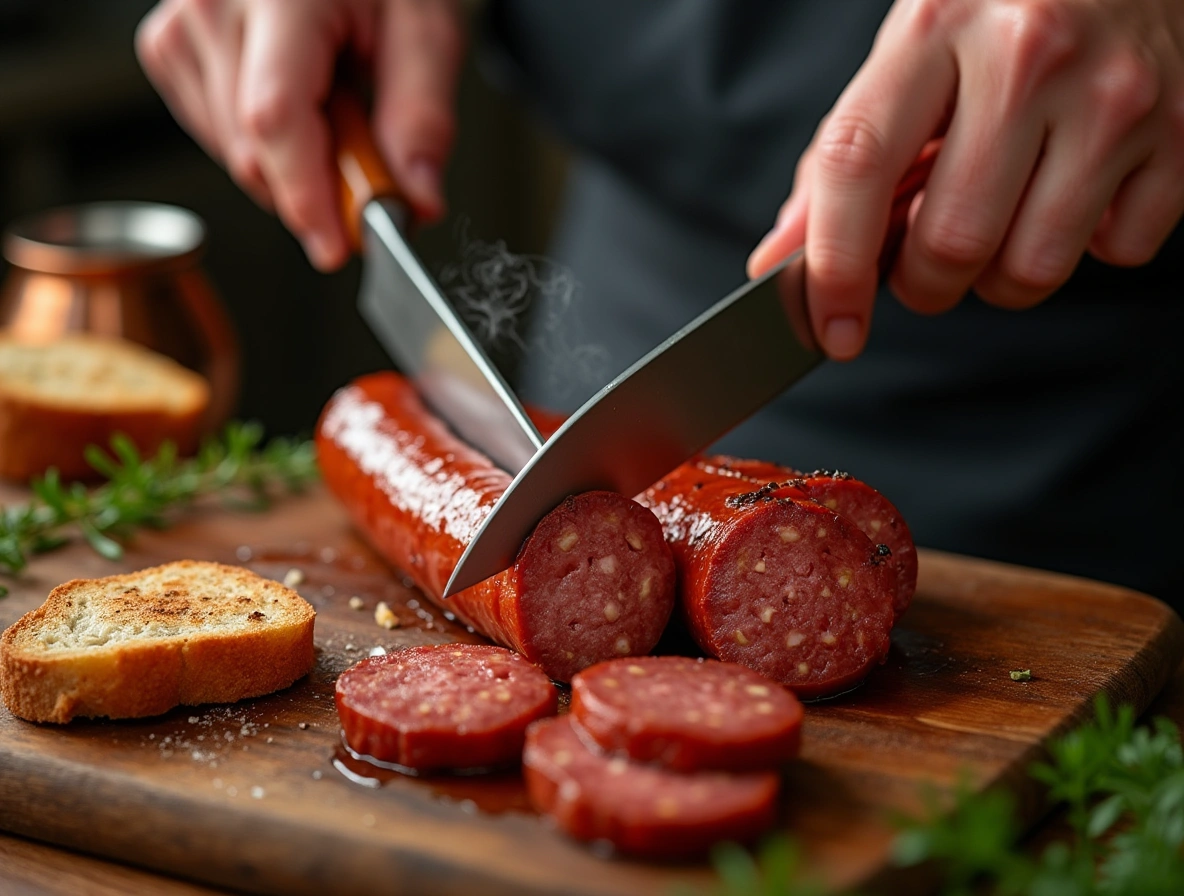 how to cook andouille sausage