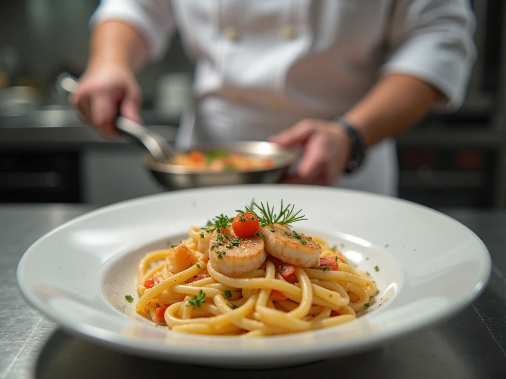 shrimp crabmeat pasta