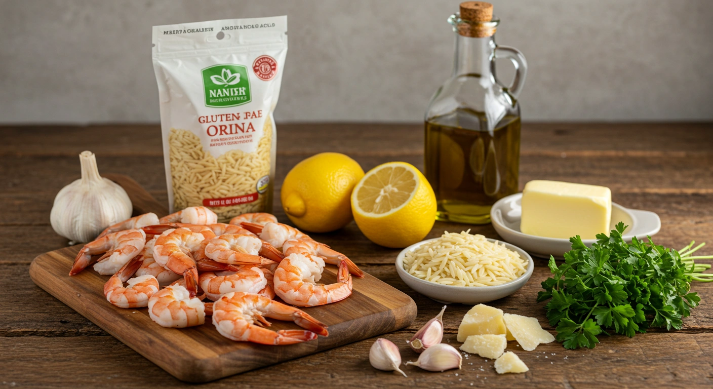 Shrimp Orzo