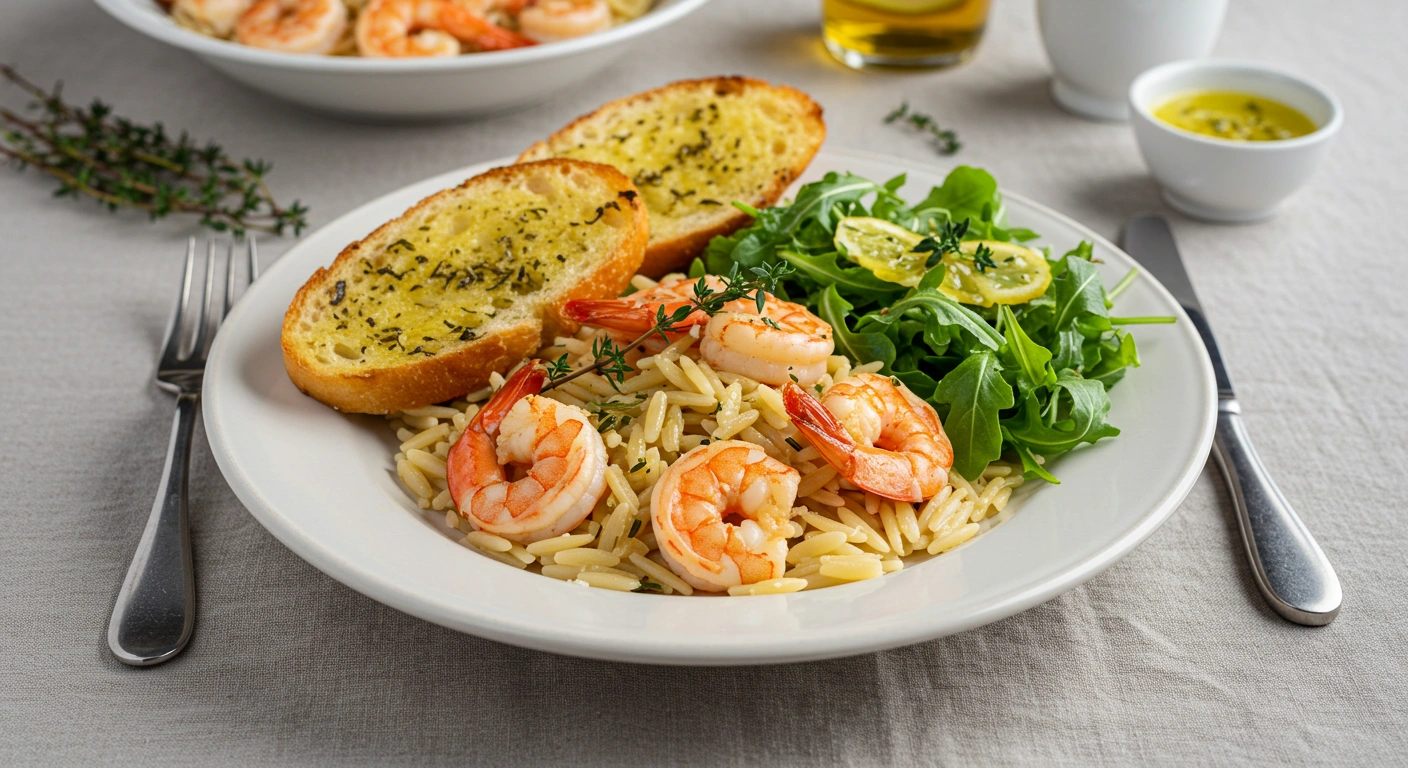 Shrimp Orzo