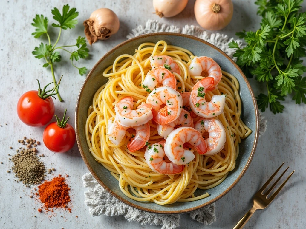 shrimp and scallop pasta
