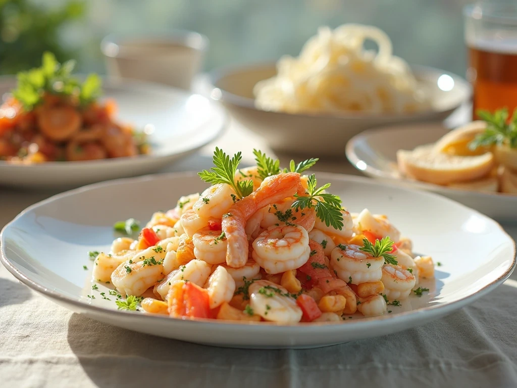 shrimp and crab salad