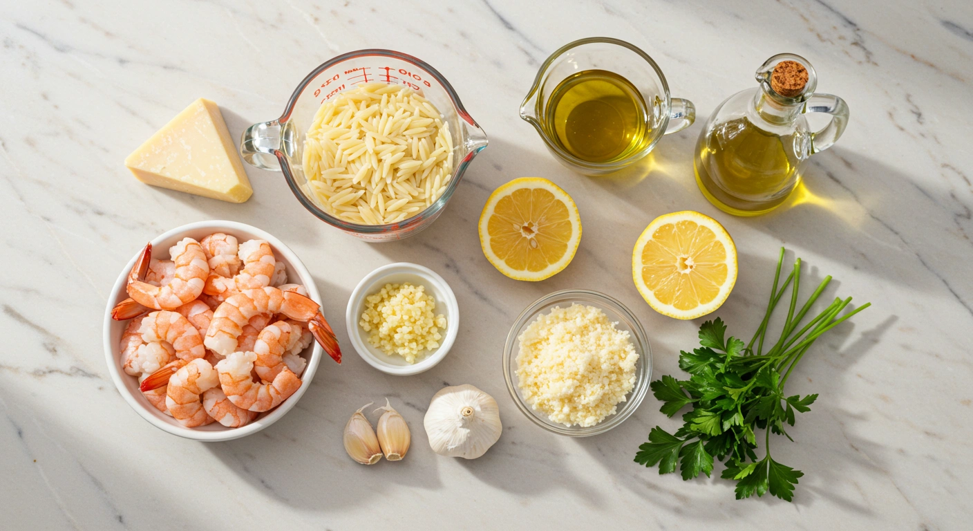 shrimp & orzo