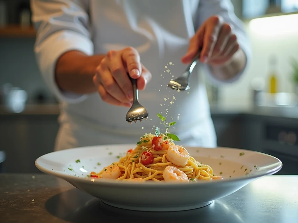 shrimp and scallops pasta