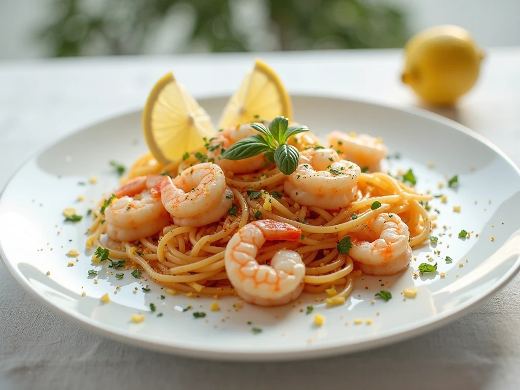 shrimp and scallops pasta