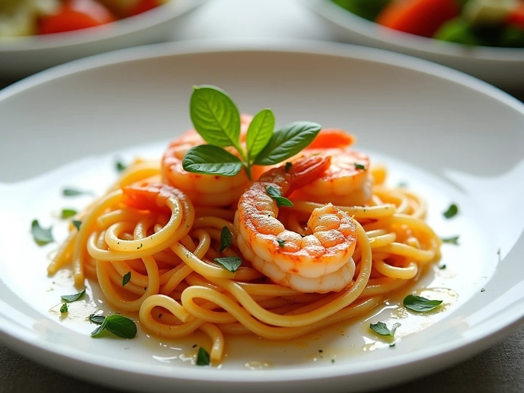 spagetti with shrimp recipe